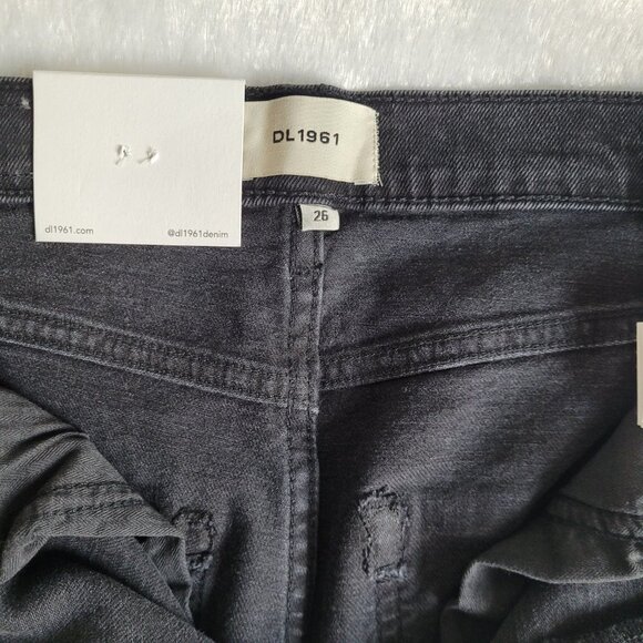 DL1961 Enora Cigarette 29” Women's Jeans - Black - Picture 7 of 12
